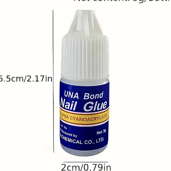 NWOT~ Full Cover Press On Nails, Set of 24 Count. Nail Glue Included - Picture 6 of 7